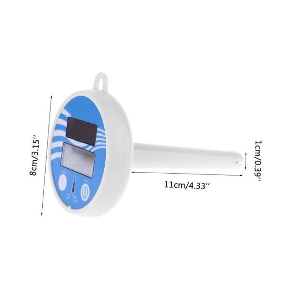 Bassengtermometer Solvarm Termohygrometer Flytende Termometer Bad Bassengtermometer