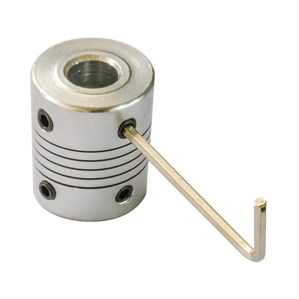 5 8mm Sjakkel Stiv Motor Hjul Kobling Mutter Anti-Messing Fjær Egnet for 3D-skrivere