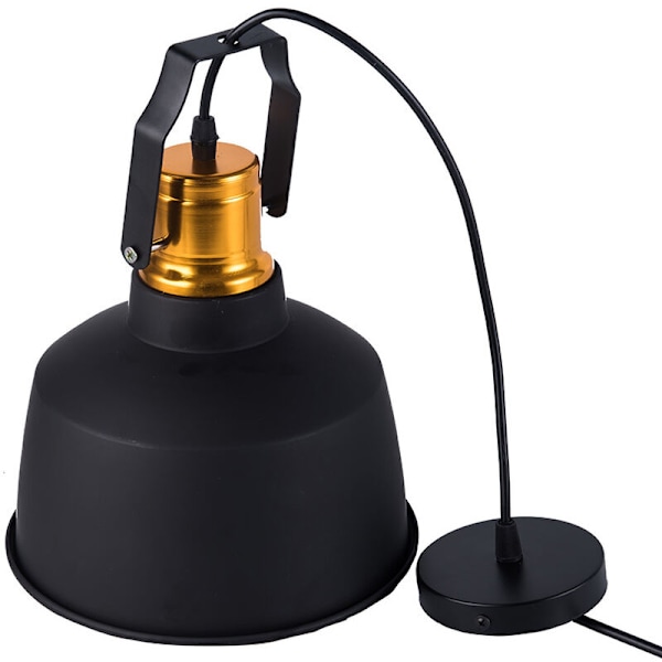 Led Loft Vintage Hængende Lampe E27 Hængende Lampe og 12W Aluminium Hængende Lys Træ Hængende Lampe Hængende Lys