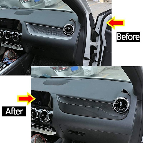 Auton keskikonsolin lokero Auto Copilot -instrumenttisäilytyslaatikko B-luokkaan W247 B200 2019-2020