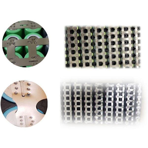 Punktsvets DIY-kit 99 växlar Justerbar punktsvetsstyrkort för svetsning 18650 batteri 0,05-0,3 mm