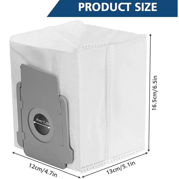 Pakke med 26 reservedele til I7+ I3 I3+ I4 I4+ I6 I6+ I8 I8+ E5 E6 E7 J7 Multi-Surface gummibørster til støvsuger
