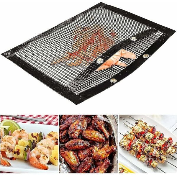 Højtemperaturbestandig mesh grillpose