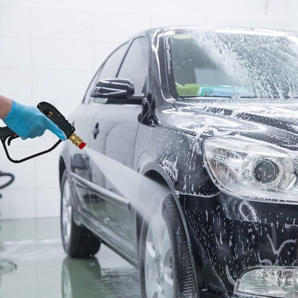 4000 PSI:n korkeapainepesurin pistooli, jossa 5 vesisuutinkärjen, autonpesupistooli