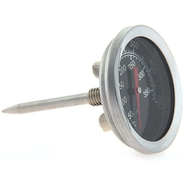 Rustfritt stål ovnstermometer Grill Grill Røyker Termometer 50 til 350°C, 100 til 700℉ (Type A 350°C)