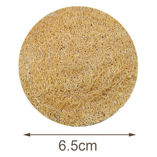 6 kpl/setti Juomalasit Aluslaatat Pyöreät Imuvat Luffa-Aluslaatat Käsintehty Luonnollinen Teekannu Alusta Koti Sisustus Uusi Kotilahja Kung Fu Tee Alusta Käytännöllinen 6 Kpl A