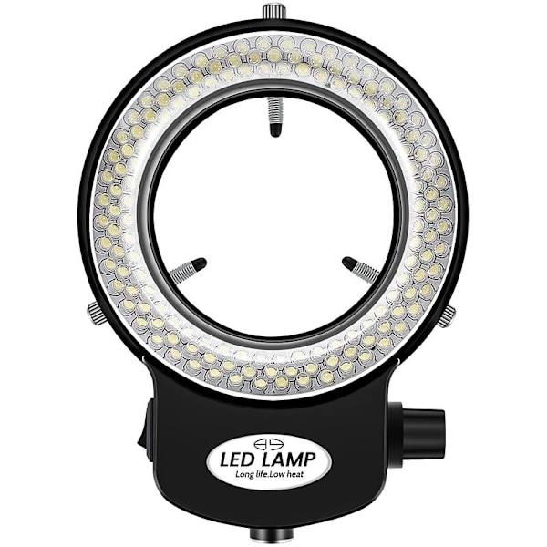 144 LED miniscope ring light LED 0 - 100% adjustable miniscope ring light lamp