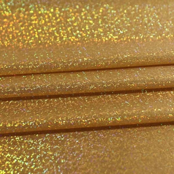 Gull Sequin Duk Til Fest 152.40 x 213.36 cm - Laser Sequin Duk Rektangulær Duk Bursdagskakebord Feriefest