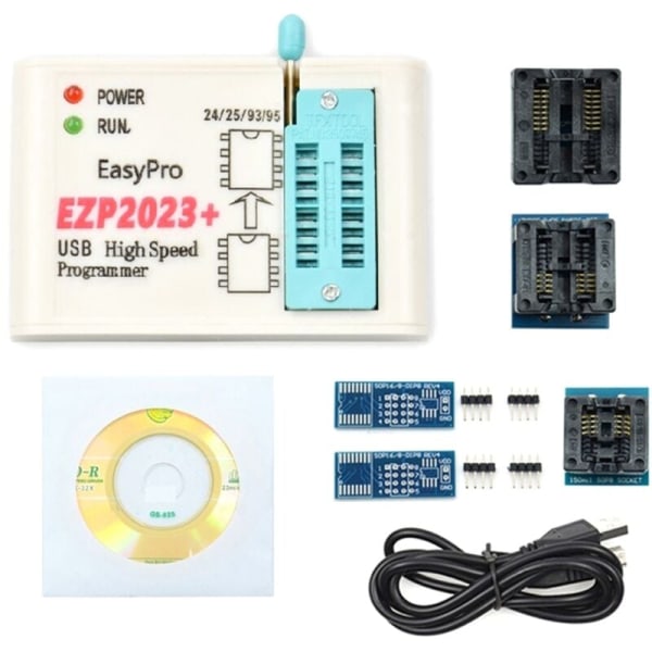 High SPI FLASH Programmer EZP2023 EZP2023 Support 24/25/93/95 EEPROM Bios 25T80 Offline Copy