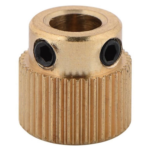 10 st Robust 3D-skrivarväxel 40 Tänder Mässingväxel Extruderhjul för -10 -10S S4 S5 3 Pro Skrivare