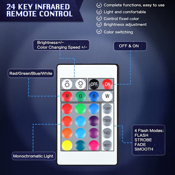 6 Set 3D Nattlampa LED Lampbaser Justerbara 16 Färger 4 Lägen Akryl Lampbas för Restaurang Rum (Hjärta Stil)