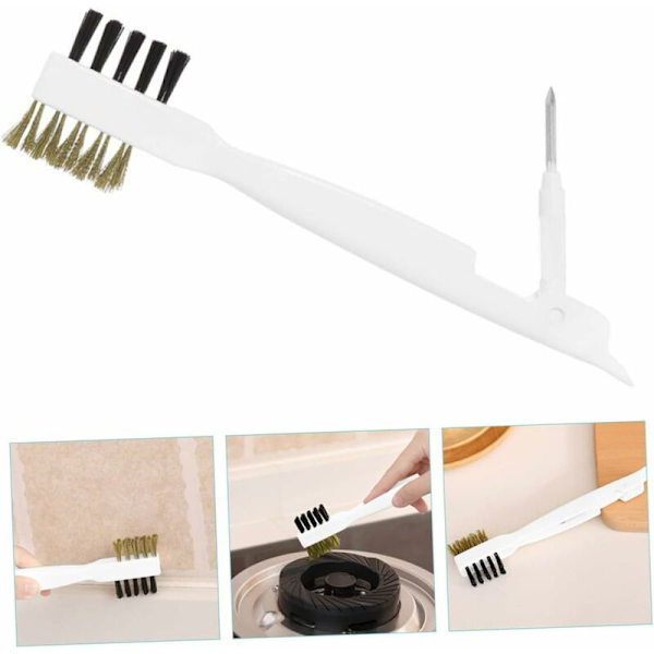 4 st köksrengöringsborste Pan Cleaner Grease Grime Sink Glass Squeegee Badkar Cleaner Badkar Scrubber Scraper Brush