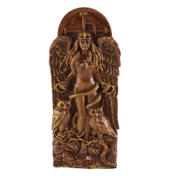 Antik Wiccan Gudinna Staty, Skulptur, Grekisk Gudinna Staty Mytologi Moder Jord Figurer för Pagan