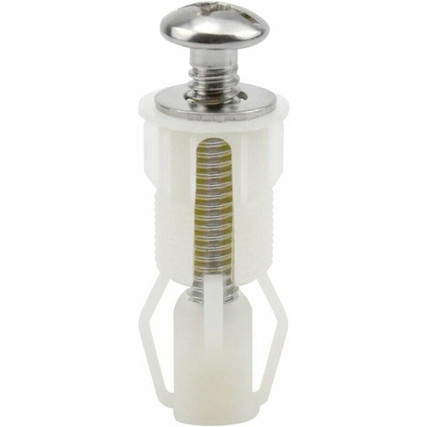 2PCS Toalettlock Expansionskruv Toalettlock Fixering, Skruvfixeringssats Toalettlock Reservdelar