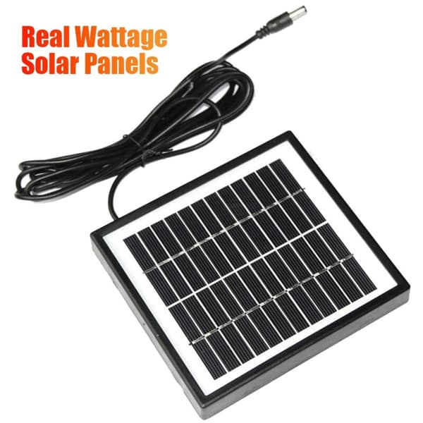 12V 2W solcellepanel solhave lyspanel DIY dele DC-port solcellepanel batteri modul til batterioplader