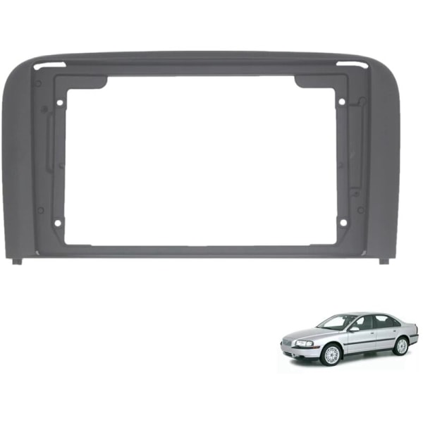 2Din bilradio fascia til S80 2001-2006 DVD stereo rammeplade adapter instrumentbræt installationsramme trim kit