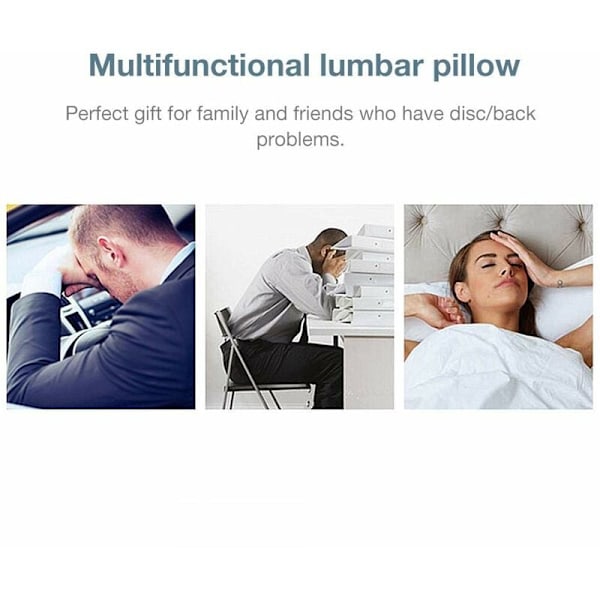 Lumbar Pute for Bilsete med Minne-skum