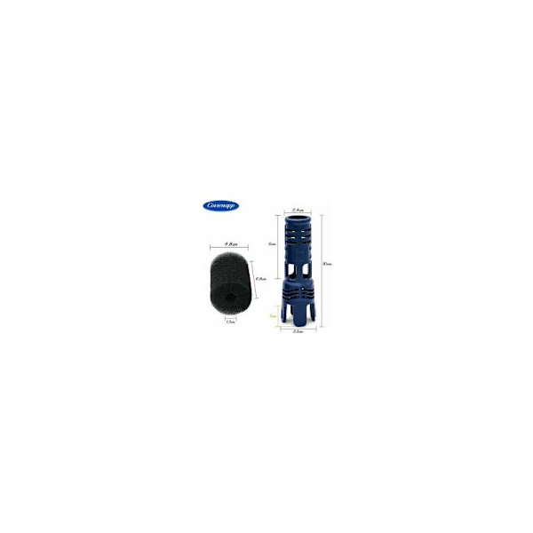 Sport Dysenapp Turbo + 6 Skum børster Polaris 280 360 Side Bassengrobotstøvsuger