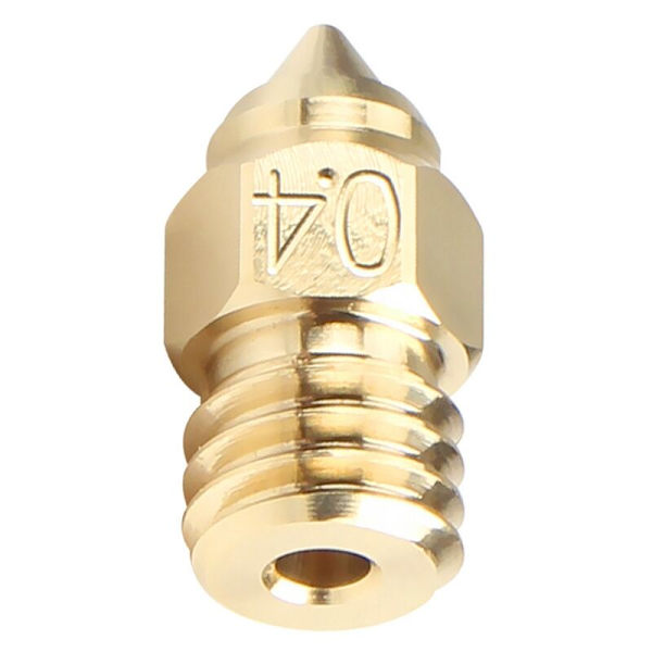 20 stk CR-6 SE MK 0,4 mm dyse for CRELITY CR-10 CR-10S V2 CR-6 SE Ender-3 Ender-5 serie 3D-skriverdeler