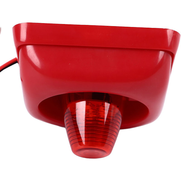 115dB Mini Trådløs Strobe Siren Blinkende Lys Siren Rød Lys Lyd Siren Hjemmesikkerhed Alarm System