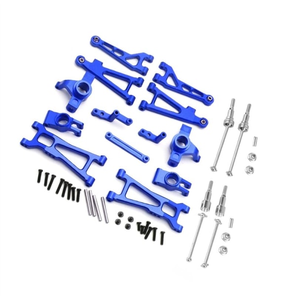 Metalldrivaksling Opphengsarmssett for HBX 16889 16889A 16890 SG1601 SG1602 1/16 RC Bil Oppgraderingsdeler,2