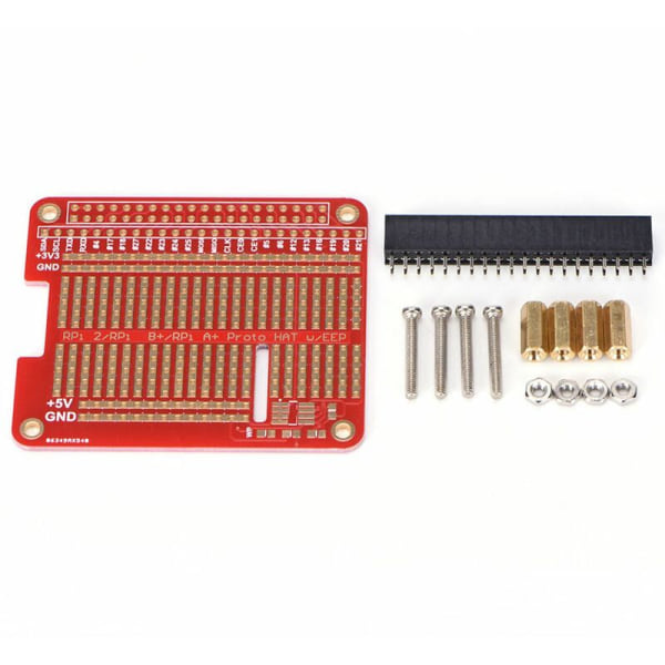 Diy Prototype Hat Shield För 3 Och 2 Modell B / B+ / A+ Kb