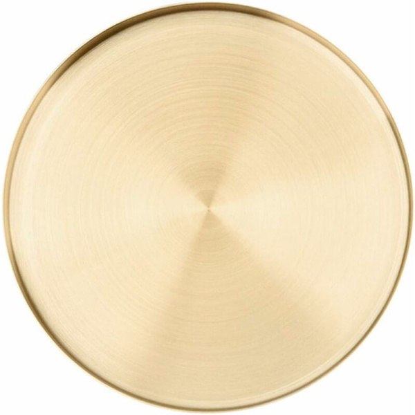 Rund Serveringsbricka i Metall, Guld, Dekorativ Bricka i Mässing, Serveringsbricka i Rostfritt Stål, Guld Färg, Smycken, Makeup, Toalettartiklar