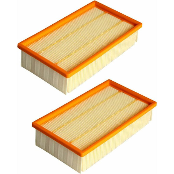 2-pack Dammsugarfilter för dammsugare Hilti VC 20 U VC 40 U UM (LF 4), för Karcher NT25 NT35 NT45