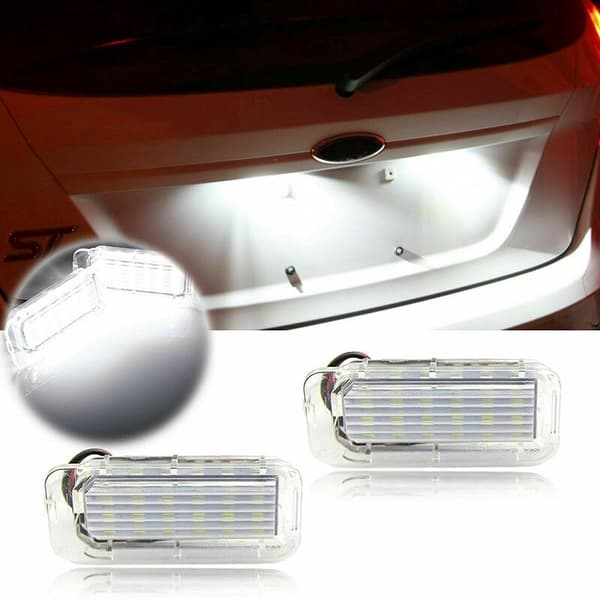 2 stk. Serie 18-SMD LED-nummerpladelys Fejlfri til Explorer Escape