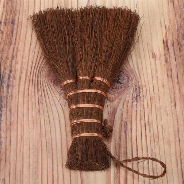 Natural Household Cleaning Broom Cleaning Brush Coconut Palm Silk Cup Brush Tea Brush Tea Table Cleaning Brush,1pcs