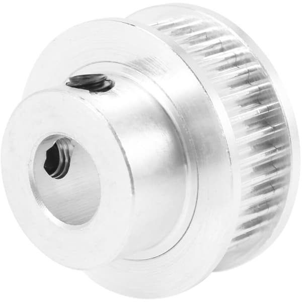 Aluminium GT2 36 Tænder 8mm Bore Timing Remskive Flange Synkronhjul til 3D Printer
