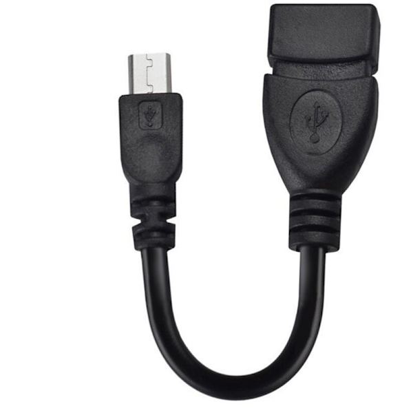 Micro-USB-kabel Micro-USB-han OTG-kabelkonverteringsadapter til USB-hunkabel Universal til Android-telefon