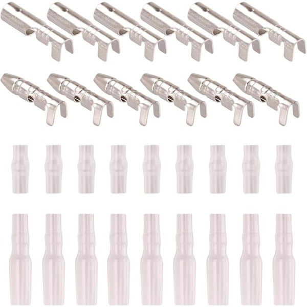 150 kpl 2,8 mm, 4,8 mm, 6,3 mm johdinliittimet, 3,9 mm kuulajohtimet, uros- ja naarasliittimet, nopea johdinliitos, puristimet, liitäntälohko DIY-sähköasennuksiin