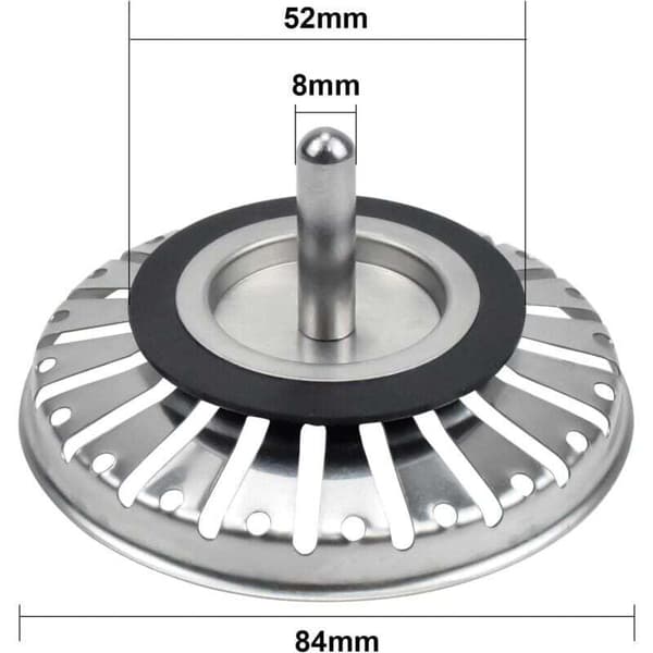 Manuell vaskekurv diameter 84 mm