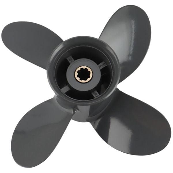 4-bladig 9 1/4X10 propeller för utombordare och BF8D/BF9.9D BF9.9/BF15A BF15D/BF20 8 splines 58134-ZV4-010AH