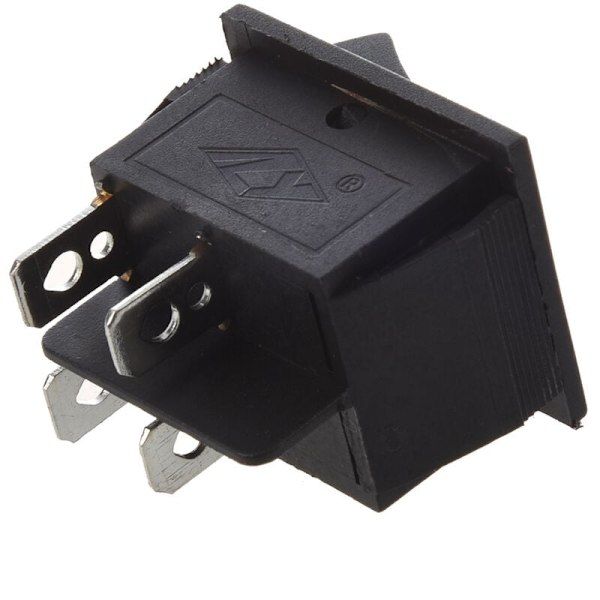 28x21mm AC 250V 16A 4-polig I/O 2-läges DPST Vippströmbrytare