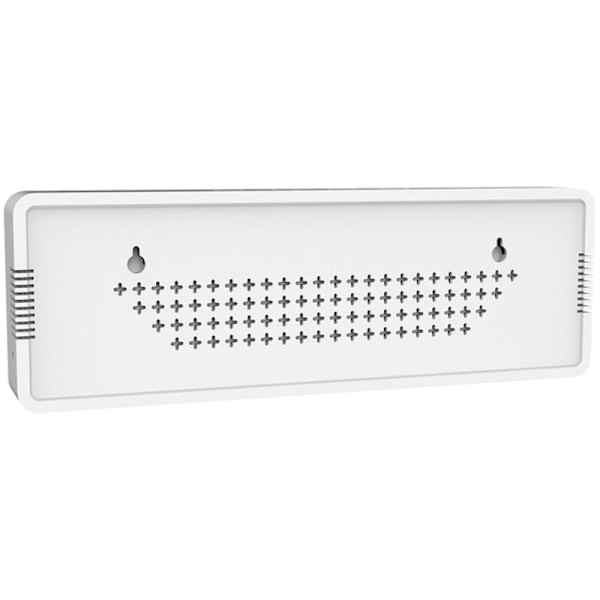 Decibelmåler til vægophængning Lydniveaumåler 30-130DB LED-display Støjtidstemperaturmåler (°C)