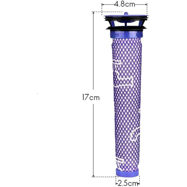 Vaihto-osat Rullaharja 18,5 cm V6 ANIMAL DC59 DC62 SV03 Imurin