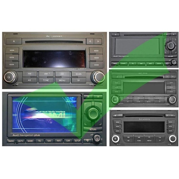 Bluetooth-mikrofon AUX USB-lydadapter til RCD-radio RNS210 310 315 B7 - 6