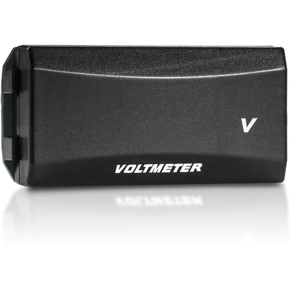 2 stk. Mini LED-display Digital Voltmeter Spændingstester Omvendt Forbindelsesbeskyttelse 12V-80V Rød+Blå