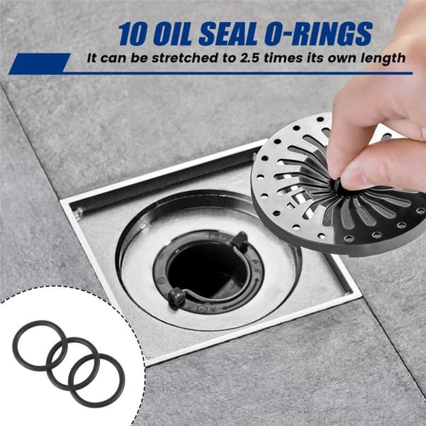 10 stk. Sorte Nitrilgummi O-ringe 40mm Ydre Diameter 4mm Tykke