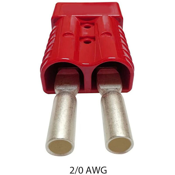 2 st 350A 2AWG Batterikontaktkabel Snabbkopplingssats för Anderson-kontakt för ATV-vinsch