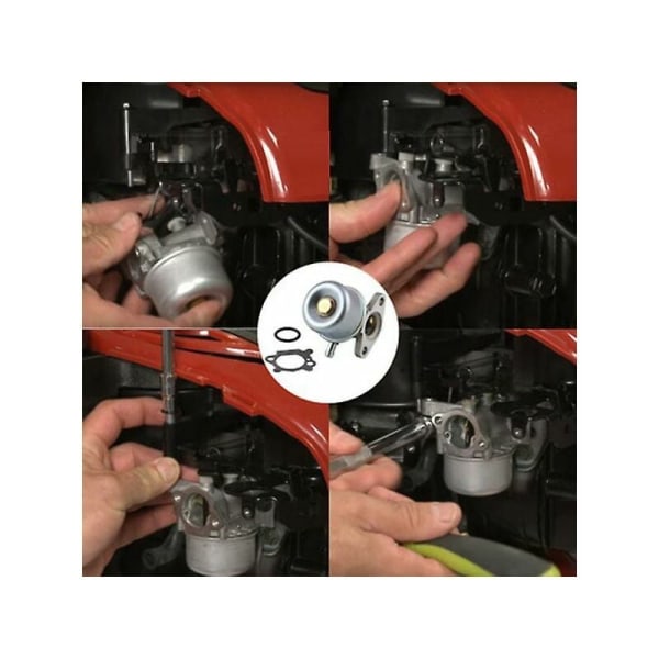Briggs & Stratton -moottorin ruohonleikkurin kaasutin 799868 498254 497347