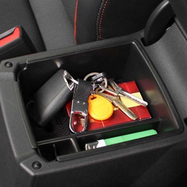 Bil Central Armrest Box Anti-Slip Opbevaring Til