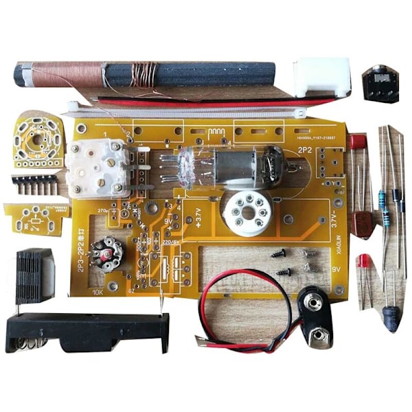 DIY-kit 2P2 Elektronrör Enstaka Lampa Medium Wave Radio 2P3 Radio Kit