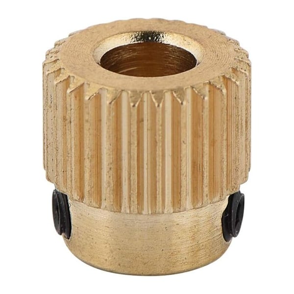 Mässingsextruderhjul 26/40 Tänder 10 st Mässingsextruderhjul för CR-10.CR-10S, Ender 3, Ender 3 Pro, MK7 MK8 Extruder (26 Tänder) - RWCommerce, Indust