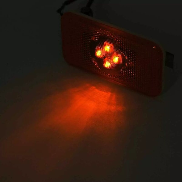24V Bil Lastbil LED Side Markør Lys Indikator Lampe 4 til Lastbiler FM /