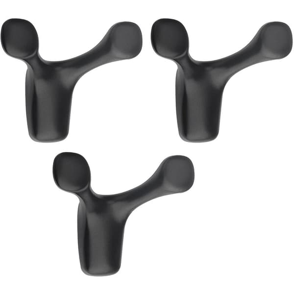 Väggmonterad klädkrok Ko Horn Hook Badrum Rock Hook Sovrum Hook Rock Hook Vardagsrum Hem Hook Svart