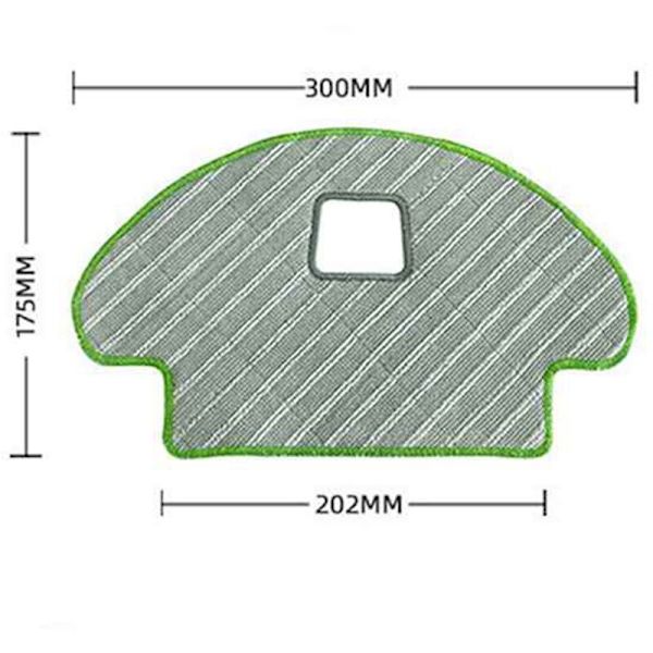 Mop Pad Cloth Ersättning Delar för Combo113 R113840 Robotdammsugare Tillbehör NR. 4719026