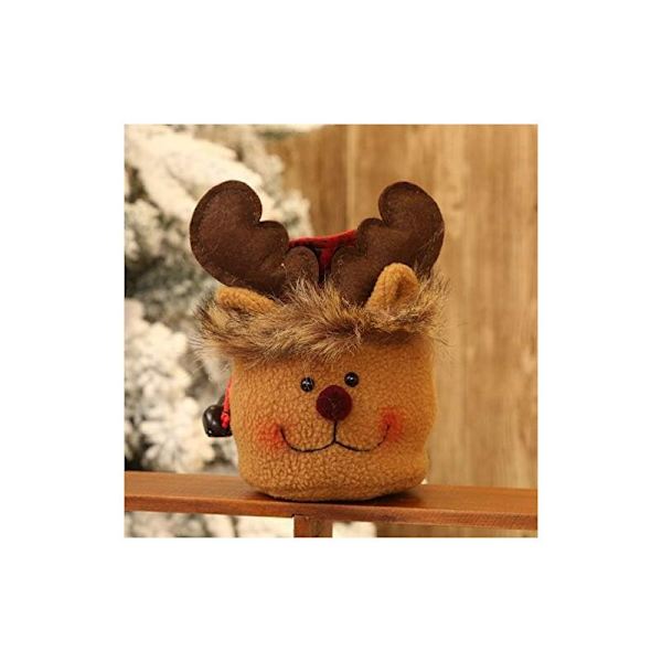Msltely Juldekorationer Godispåse Presentpåse Gammal Man Snögubbe Älg Äpplepåse Julgran Dekoration Hemfest Tillbehör Nytt Heta (Färg: 06)